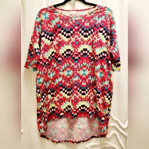 LuLaRoe Irma Tunic Sz XS